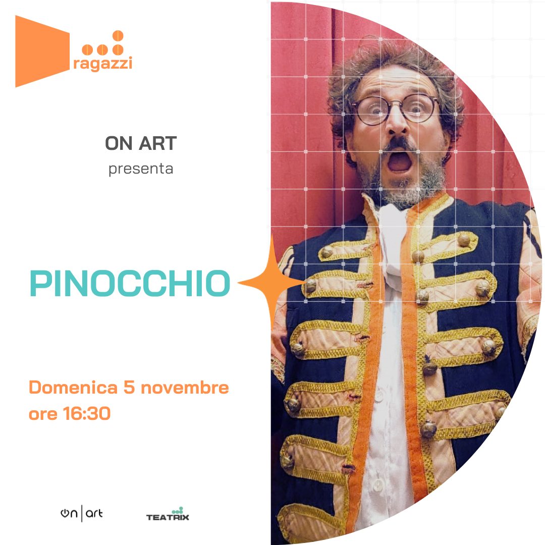 DOMENICA 5 NOVEMBRE – Benvenuti nel magico mondo di Pinocchio